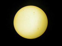 Sunspots Olympus Digital Camera- 2002