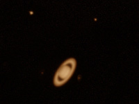 Saturn with 5 Moons - 2005