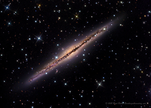 NGC 891 Silver Sliver Galaxy