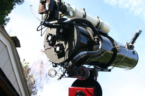 TSA102S Configured for widefield imaging. XT-12 configured for Planetary imaging. Jan 2008