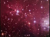 NGC 2264 cone Nebula - Color Reprocessed