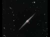 NGC 4565 Edge on Galaxy
