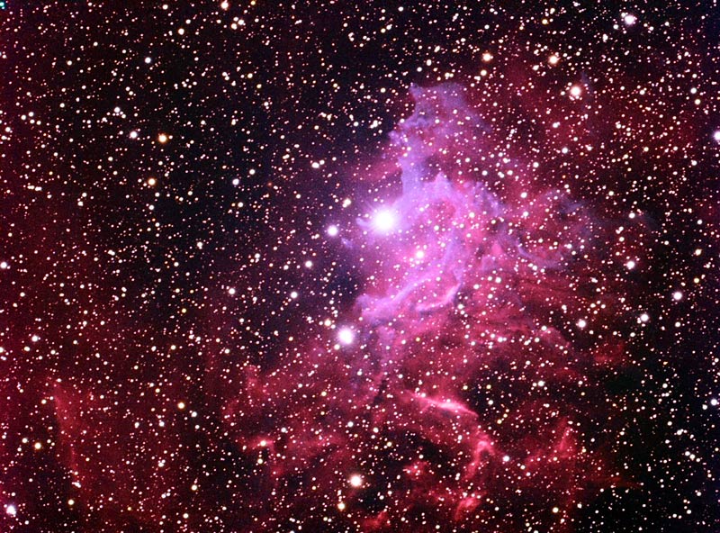 IC 405 Flaming Star Nebula