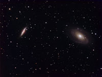 M 81, M 82 Galaxies